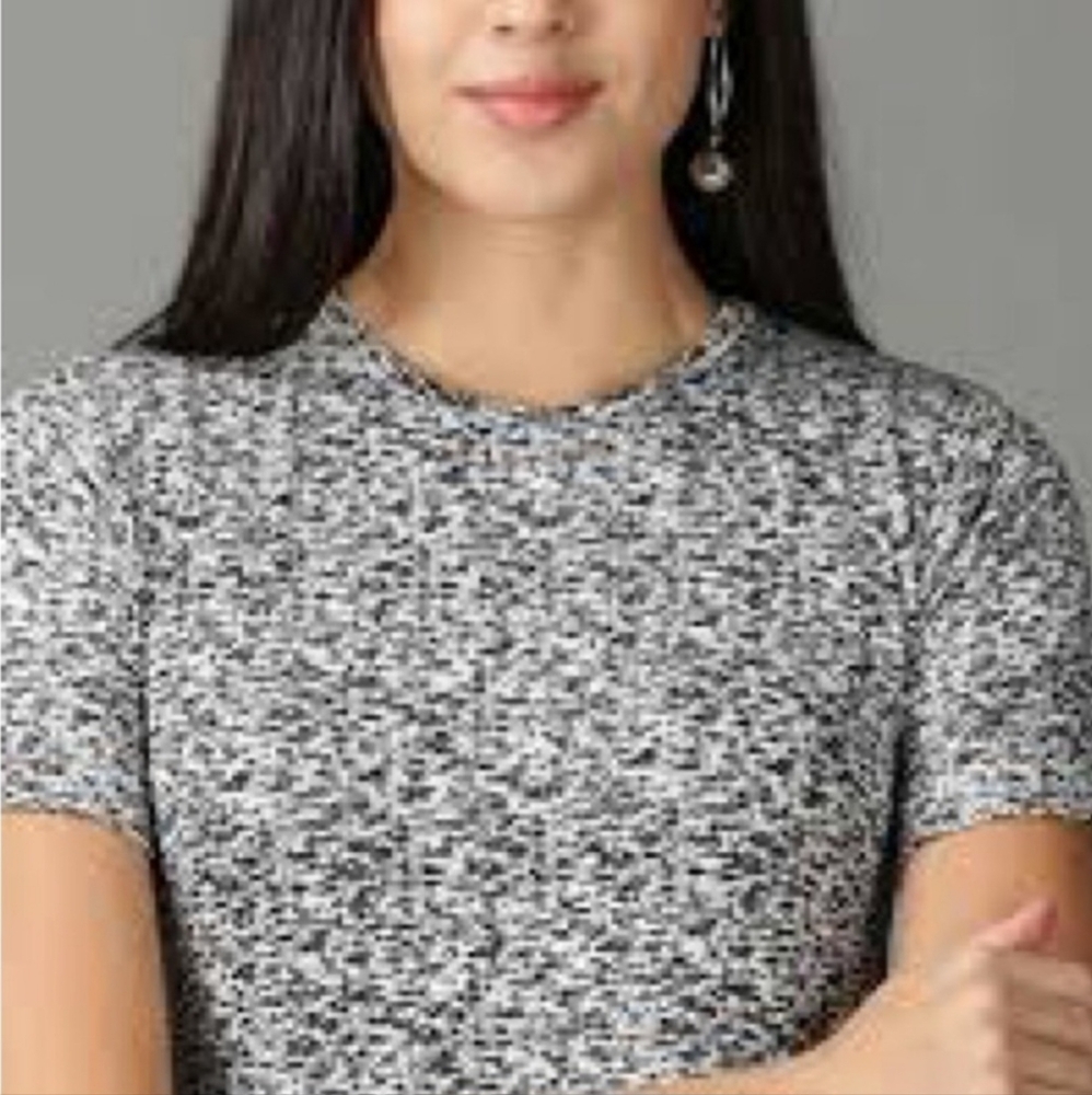 Free People Marled Top